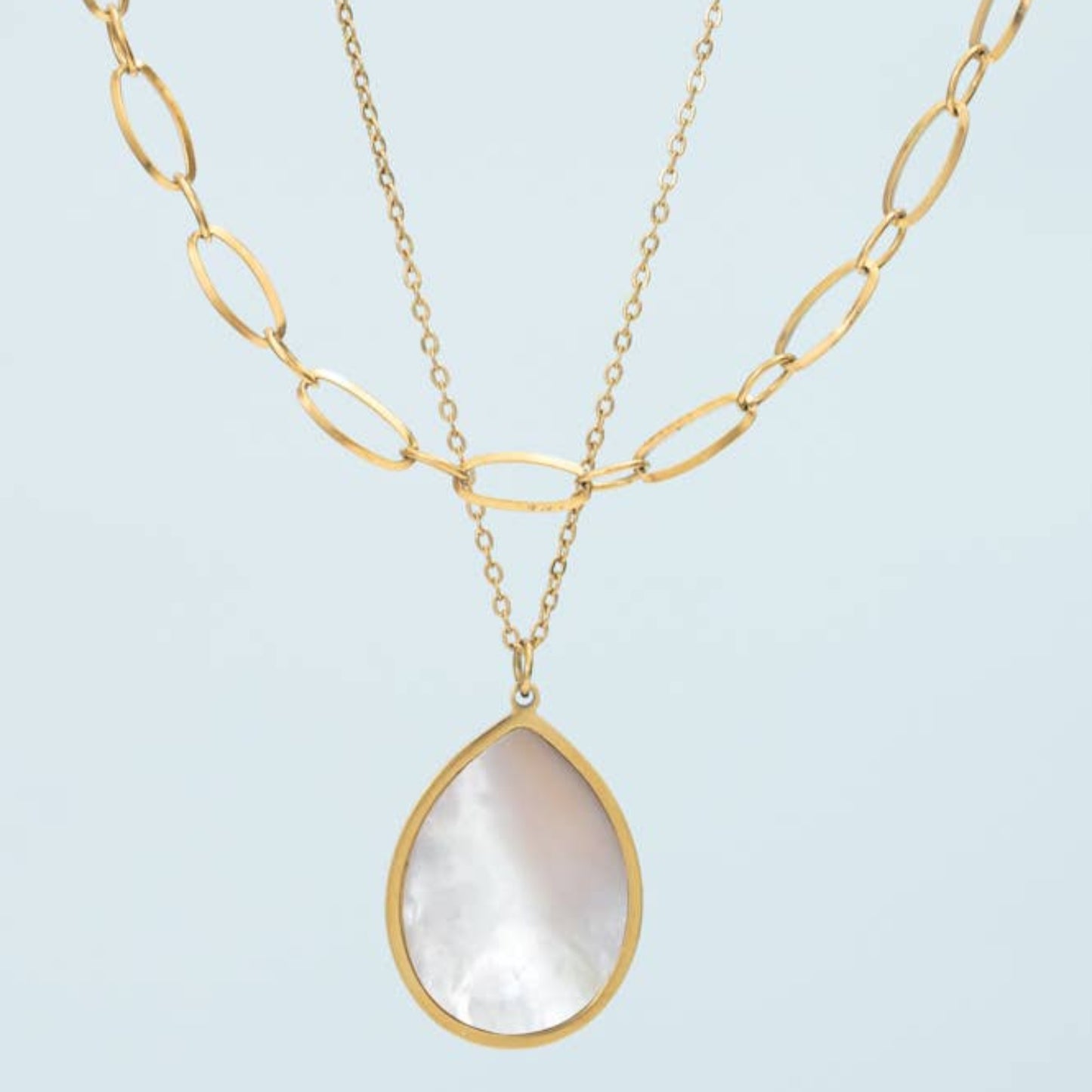 Starfish Project Mother of Pearl layered necklace