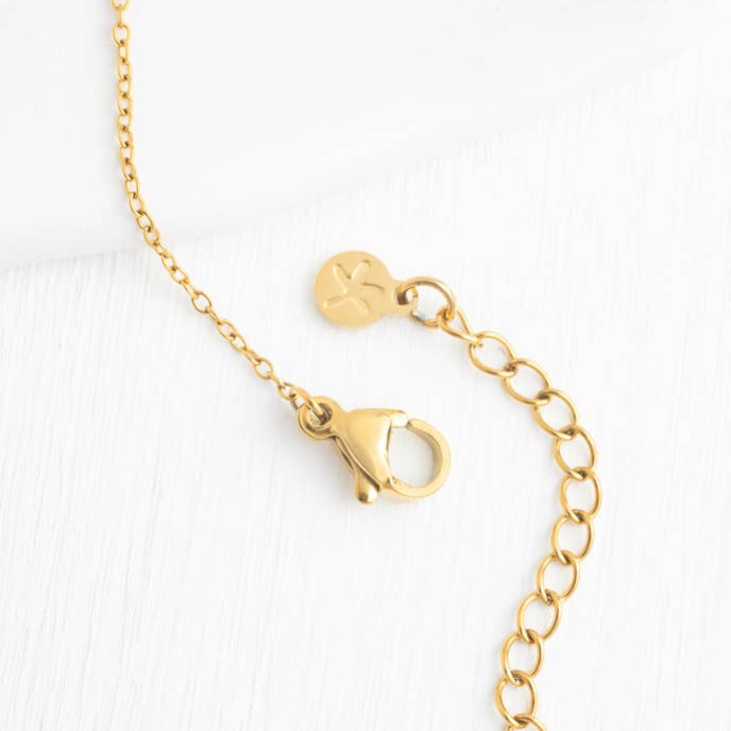 citrine gold plated pendant clasp