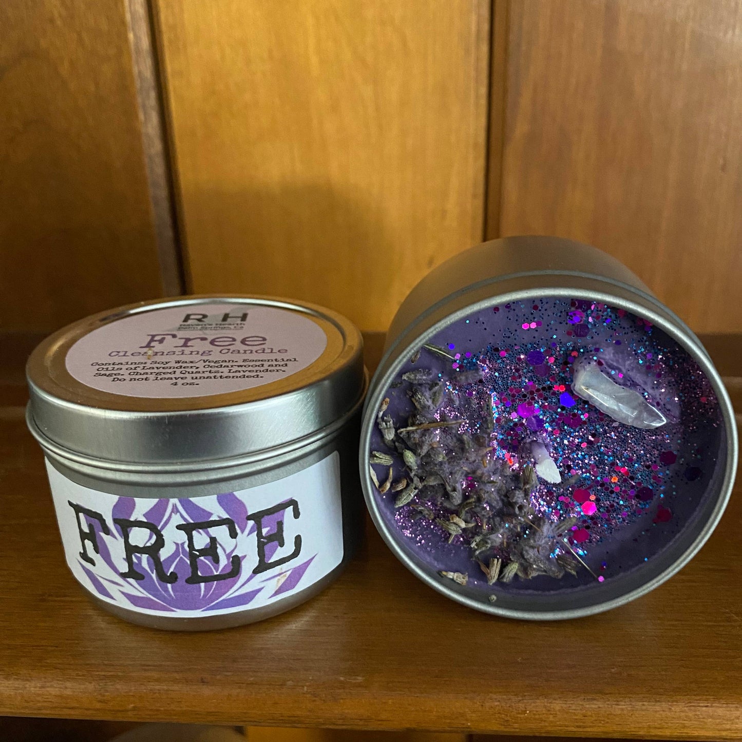 inside free cleansing candle