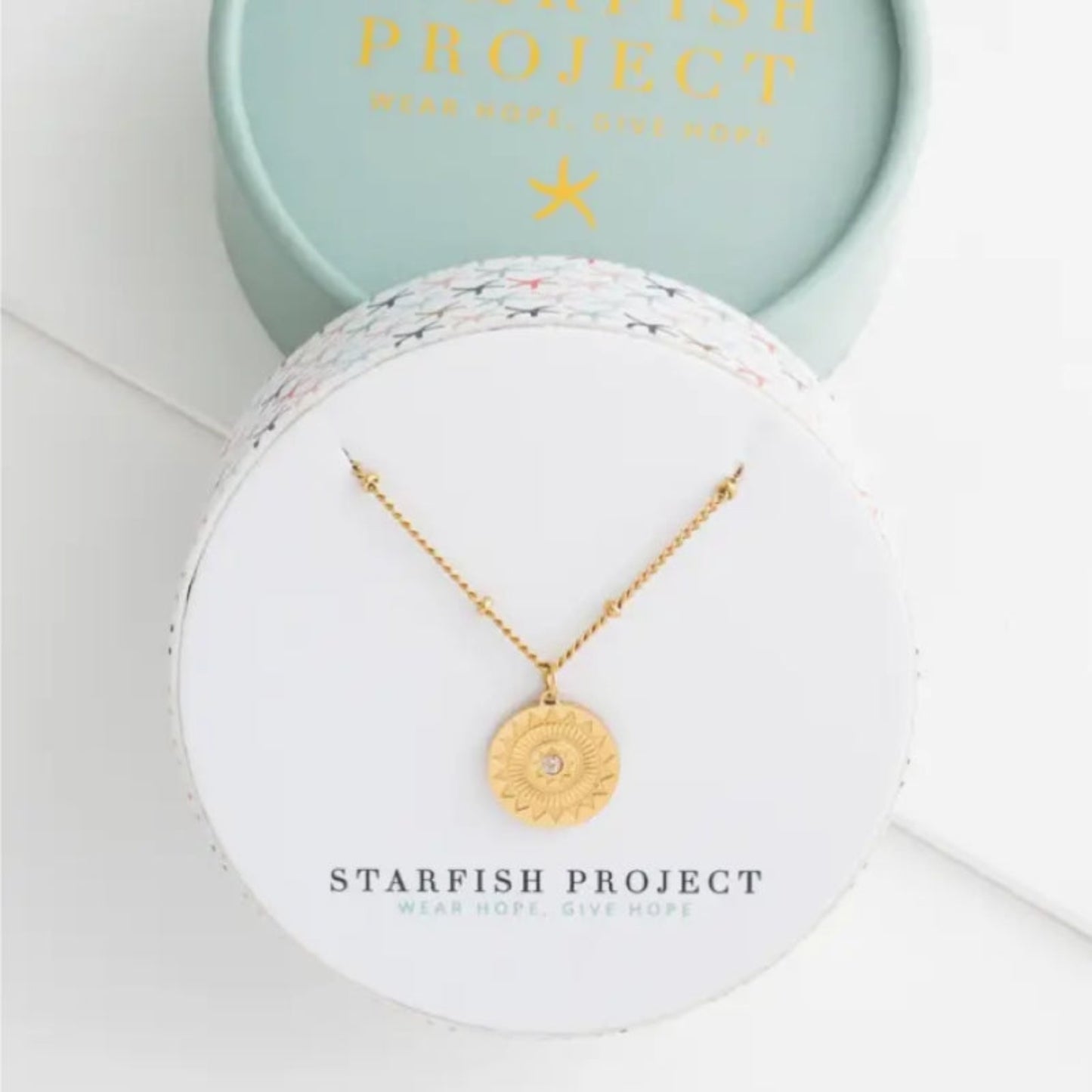 Starfish project new direction pendent necklace in box