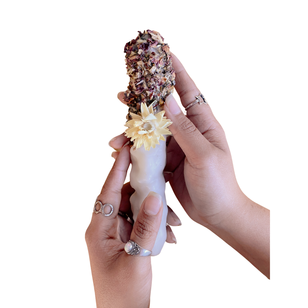 Witch Candle Holy Mullein Hag Torch