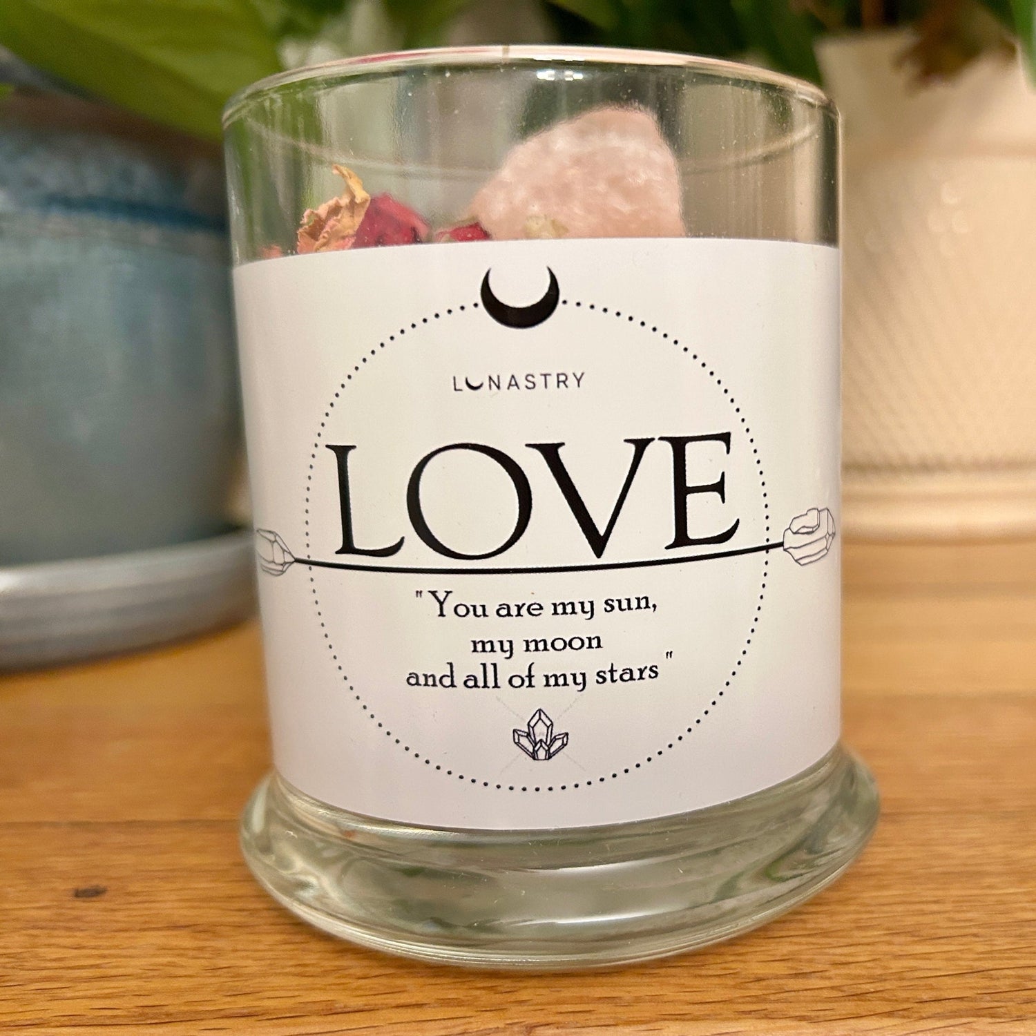 Snowy Evergreen Alter Candles