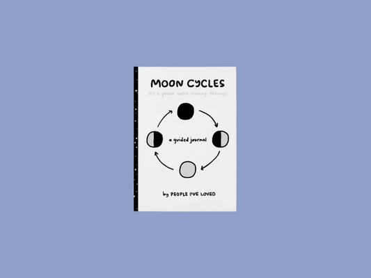 A guided Journal based on the moon cycle