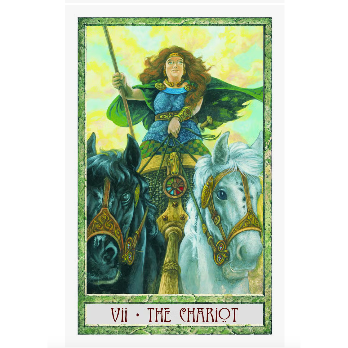 The Druid Craft Tarot Deck The Chariot