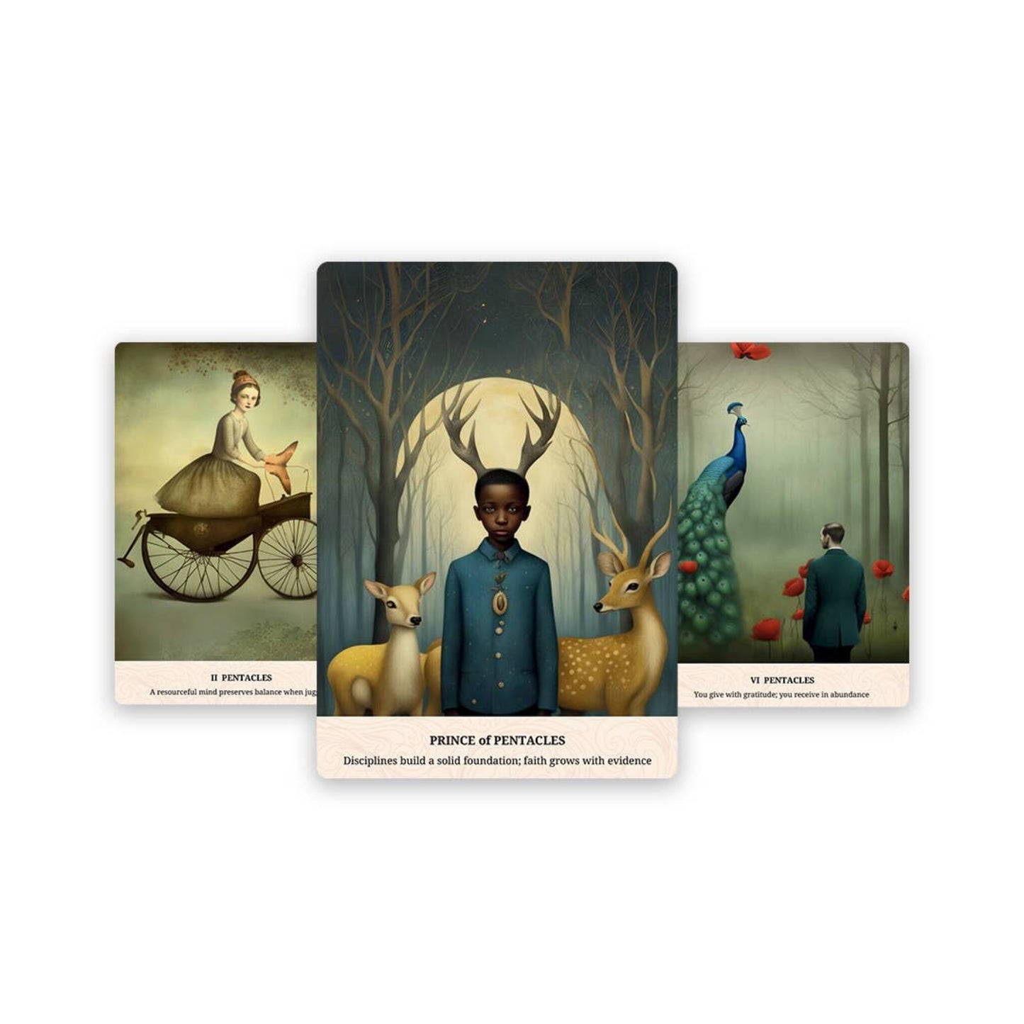 first aid for broken hearts tarot deck  pentacles