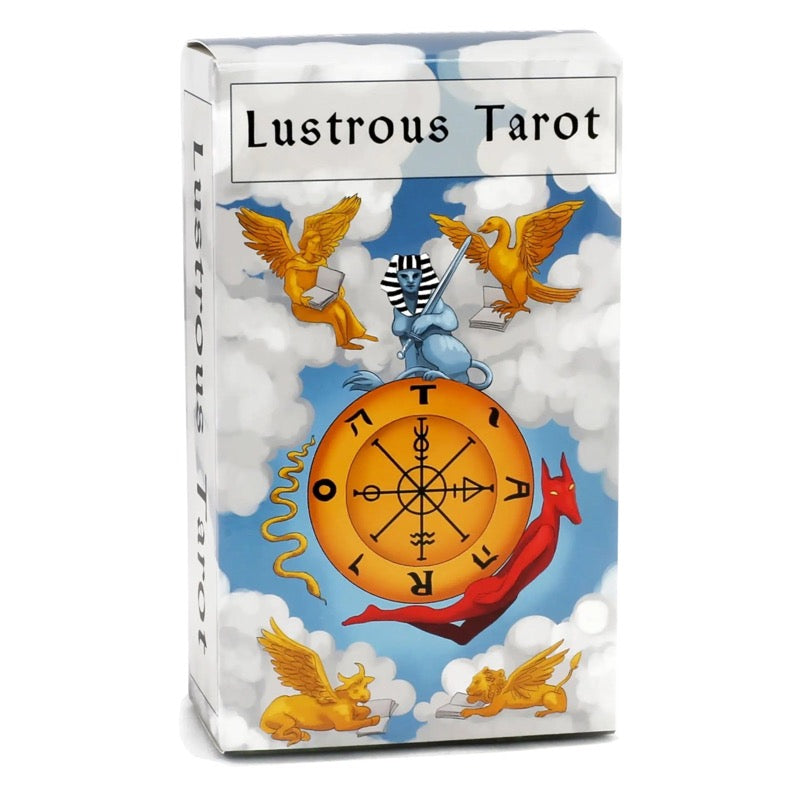 LUSTROUS TAROT MODERN DECK FRONT OF BOX