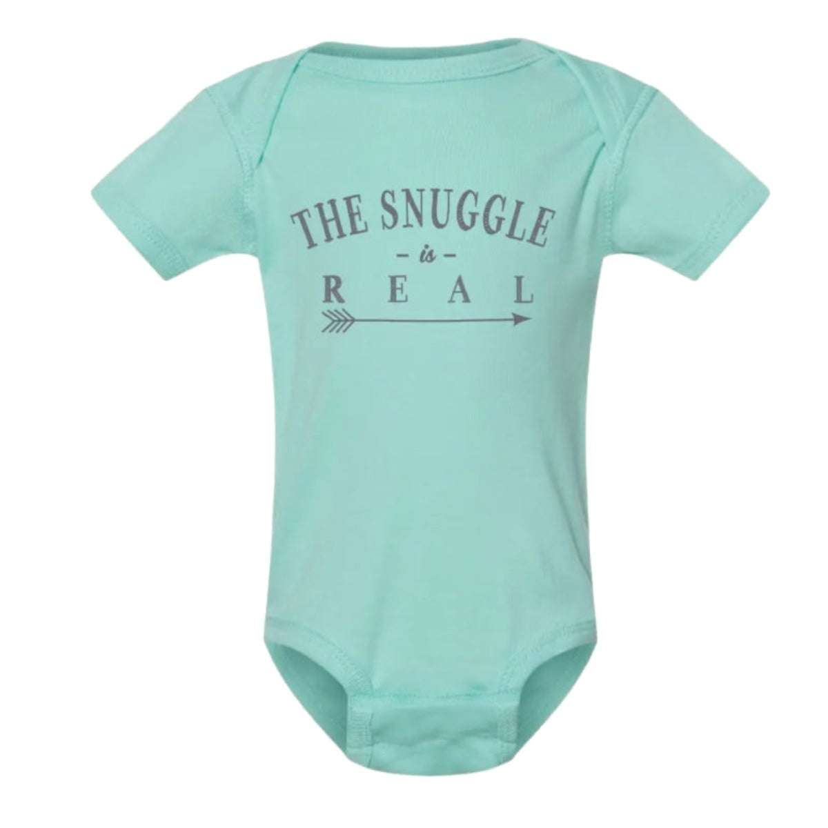 Soft-baby-onesies -The snuggle is real baby onesie